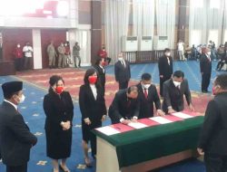 9 Pejabat Eselon 2 Pemkot Manado Dilantik, Wawali Sualang: The Right Man In The Right Place And Good Governance