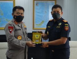 Kapolda terima Kunjungan Kakanwil DJBC Sulawesi Bagian Utara