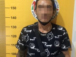 Lelaki EA Warga Wenang Manado Terciduk Polisi Sedang Membawa Obat Keras Alprazolam