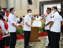 Dinilai Terbaik Pertama Capaian Vaksinasi, Kota Manado Diganjar 10 M Oleh Gubernur Sulut