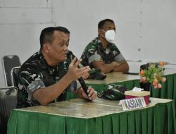 Kasdam Bertatap Muka dan Memberikan Arahan kepada Prajurit Kompi Kaveleri Panser Kodam XIII/Mdk