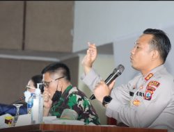 Kapolres Minahasa, Masuk Polres Harus Scan Barcode Peduli Lindungi