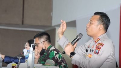 Kapolres Minahasa, Masuk Polres Harus Scan Barcode Peduli Lindungi