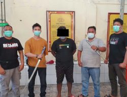 Penganiayaan Pakai Sajam di Pusat Kota Manado, Lelaki SS Diamankan Tim Buser Polresta