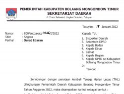 Begini Penjelasan Kepala BKPSDM Boltim Soal Pemberhentian 259 THL
