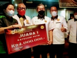 Pebiliar PON Sulut Claudia Warouw Juara Tunggal Putri RMX 9 Ball
