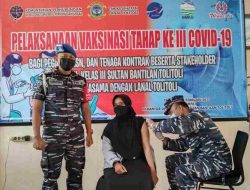 Bantu Bentuk Herd Immunity Masyarakat, TNI AL Terus Laksanakan Vaksinasi Covid-19
