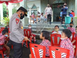 Kapolda Sulut Tinjau Vaksinasi Massal di Mapanget Manado