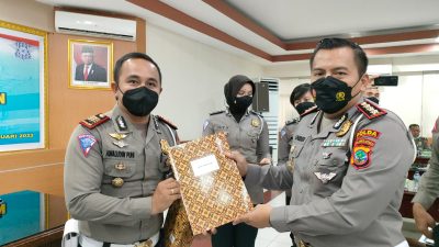 Rakernis Ditlantas Polda Sulut 2022, Satlantas Polres Bitung Terima Penghargaan Terbanyak