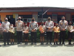 Tinjau Vaksinasi Massal di SD Negeri 85 Manado, Kapolda Mengimbau Masyarakat Agar Divaksin