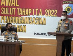 Wakapolda Sulut Buka Taklimat Awal Audit Kinerja Tahap I TA 2022
