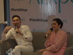 Kolaborasi Dokter Ekles dan Penyanyi Ashanty, Luncurkan Produk Skincare AExpert di Manado