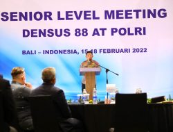 Kapolri Tekankan Densus 88 Kembangkan Kemampuan Hadapi Tantangan Saat Hadiri Senior Level Meeting