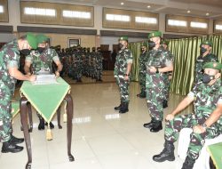 Hari Ini 2 Jabatan Perwira Tinggi Kodam XIII/Merdeka Dirotasi