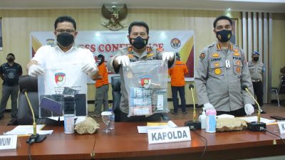 Polda Sulut Ringkus Komplotan Pelaku Pemerasan dan Pencurian Uang Ratusan Juta Rupiah di Sangihe