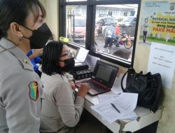 Masuk Mako Polda Sulut Wajib Tunjukkan Sertifikat Vaksin