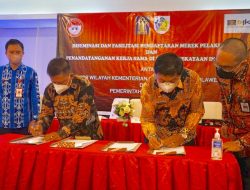 Kanwil Kemenkumham Sulut – Pemkot Kotamobagu Teken MoU Kekayaan Intelektual