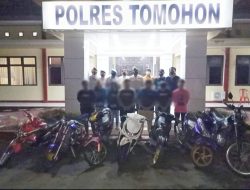 Polisi Berhasil Bubarkan Gerombolan Balap Liar di Pinaras, 7 Pemuda Diamankan