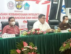 Unsrat, KNPI dan Pemprov Sulut Gelar Webinar Wawasan Kebangsaan Intelektual Muda di Masa Pandemi dan Medsos