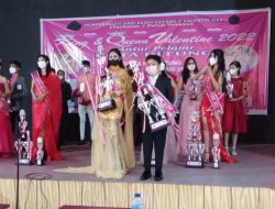 Vicanzy Juara Umum King and Queen Valentine 2022 Bitung