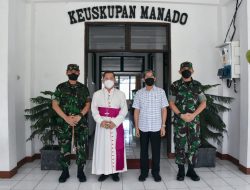 Uskup Manado dan Danrem 131/Santiago Jalin Tali Persaudaraan
