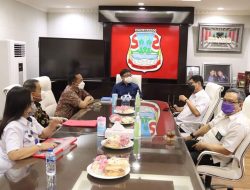 Bahas Program P4GN, Kepala BNN Kota Manado Bertemu AA-RS