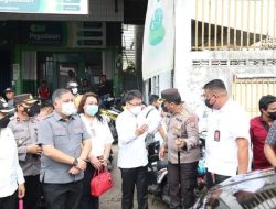 Dirut PD Pasar Dampingi Wali Kota dan Kapolda Sidak Pasar Pinasungkulan