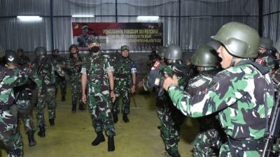 Ini Arahan Pangdam XIII/Mdk Saat Berkunjung ke Yonarmed-19 105/Tarik