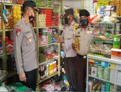 Cek Stok Migor Curah, Polsek Miangas Sidak Kios dan Warung
