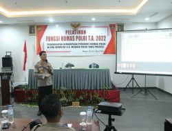 Polda Sulut Gelar Pelatihan Fungsi Humas, Kombes Pol Jules Abast:Humas Polri Harus Mampu Tampil