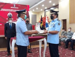 Sertijab Kakanwil Kemenkumham Sulut, Haris Sukamto: Tolong Saya Dibantu