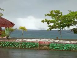 Angin Puting Beliung Terjang Wilayah Perairan Bolsel