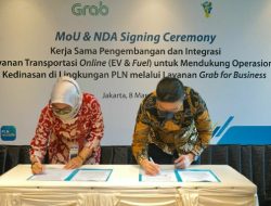 PLN Gandeng Grab untuk Efisiensi dan Produktivitas Operasional