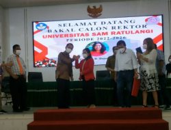 Pilih Hari Pertama, Prof Dr. dr. Vennetia Danes Resmi Mendaftar Sebagai Balon Rektor Unsrat