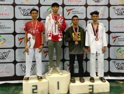 Risky Toli Sabet Medali Emas di Kejuaraan Gubernur Cup Sulsel