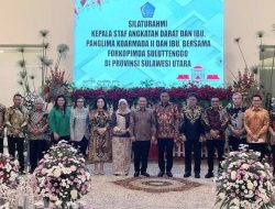 Dampingi Gubernur Olly, Bupati Yasti Silaturahmi KSAD Jenderal TNI Dudung Abdurachman