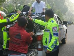 Tim Gabungan Polres Kotamobagu Bongkar Balap Liar, 44 Unit Sepeda Motor Diamankan