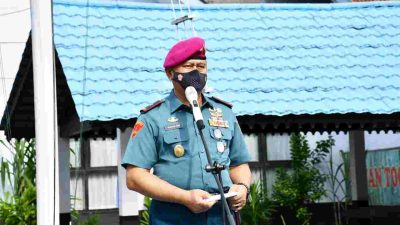 Brigjen I Wayan Ariwijaya Pamitan di Apel Khusus Satker Bitung