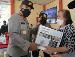 Pantau Vaksinasi Massal di Ranomut Manado, Kapolda Apresiasi Semangat Lansia