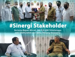 PLN Persero Bersinergi dengan Bupati Minsel FDW, Bahas Peluang Kerjasama