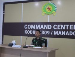 Dandim 1309/Manado Mengikuti Rapat Persiapan Penyaluran BTPKLW TNI