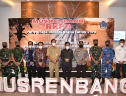 Danlantamal VIII Hadiri Musrembang RKPD Sulut