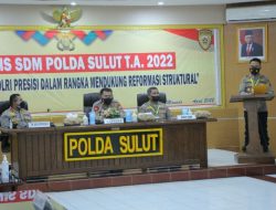 Buka Rakernis SDM TA 2022, ini Penekanan Kapolda Sulut
