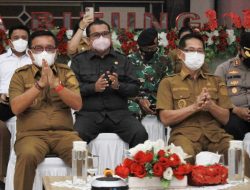 Peringati Hari Otonomi Daerah, Wali Kota Bersama Forpimda Bitung Ikuti Secara Virtual