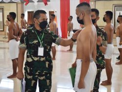 146 Pemuda Sulut dan Gorontalo Ikuti Seleksi Akhir Penerimaan Prajurit TNI AD