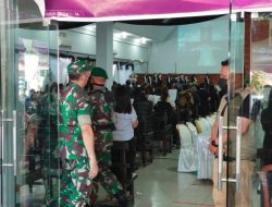 Dandim 1309/Manado Pantau Langsung Situasi Keamanan Ibadah Jumat Agung