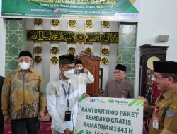 Pegadaian Salurkan 1000 Paket Sembako di Bulan Ramadhan
