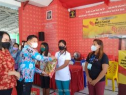 Baksos Kolaborasi Div Pas – Rutan Manado, Dari Paket Sembako dan Penyerahan Gerobak Buat UMKM