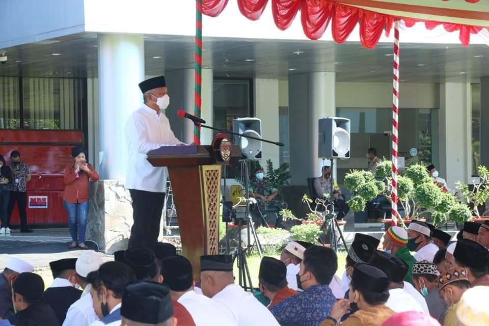 Bupati Franky Donny Wongkar: Mari kita saling maaf-memaafkan dan membuka lembaran baru di hari raya Idul Fitri