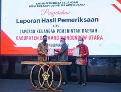 Pemkab Bolmut Raih Opini WTP ke 6 dari BPK RI